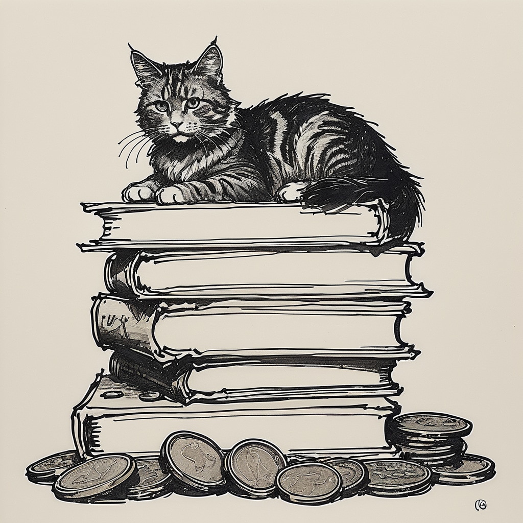 猫のいる魔導図書館