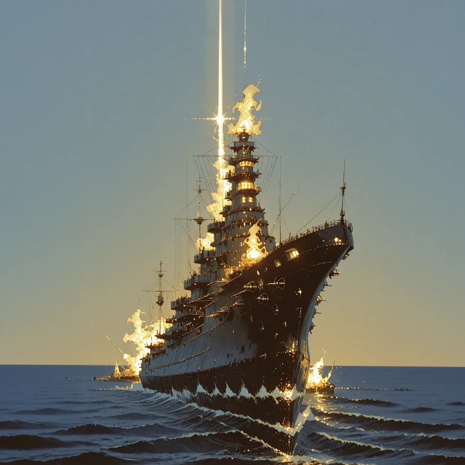 大鑑巨砲時代の終焉 | の人気AIイラスト・グラビア