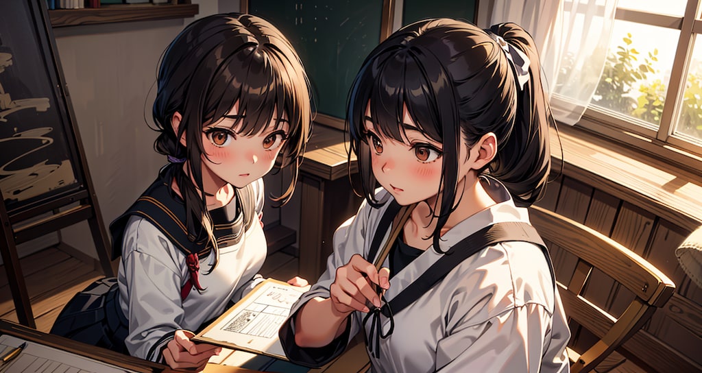 note用: 美術部ちゃん