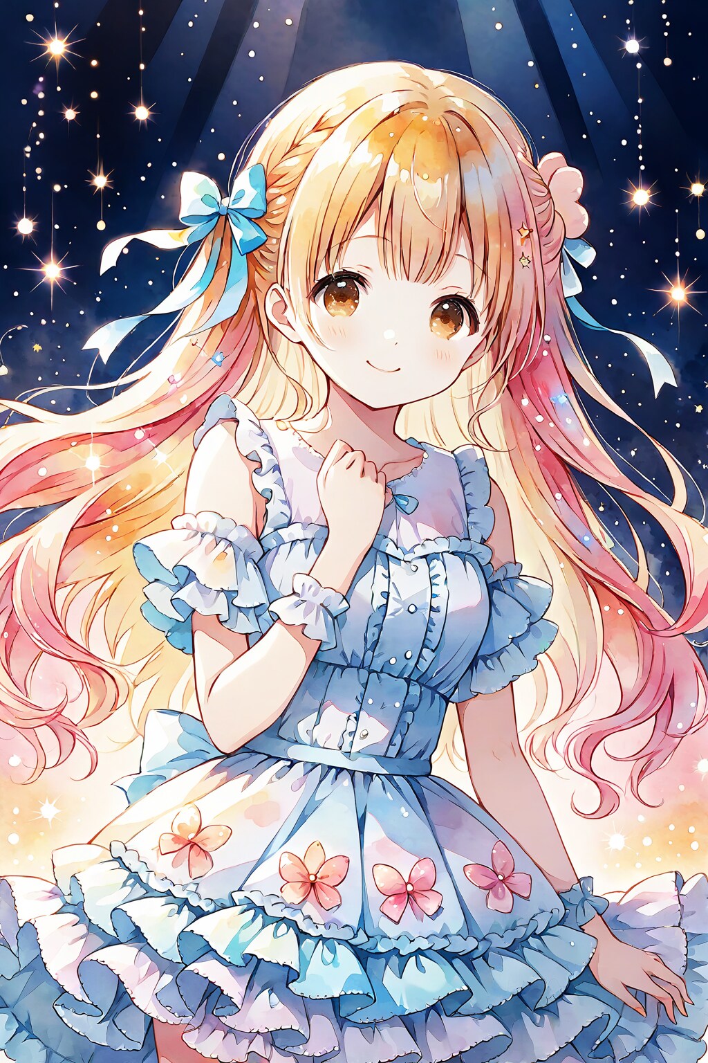 星雨 | の人気AIイラスト・グラビア