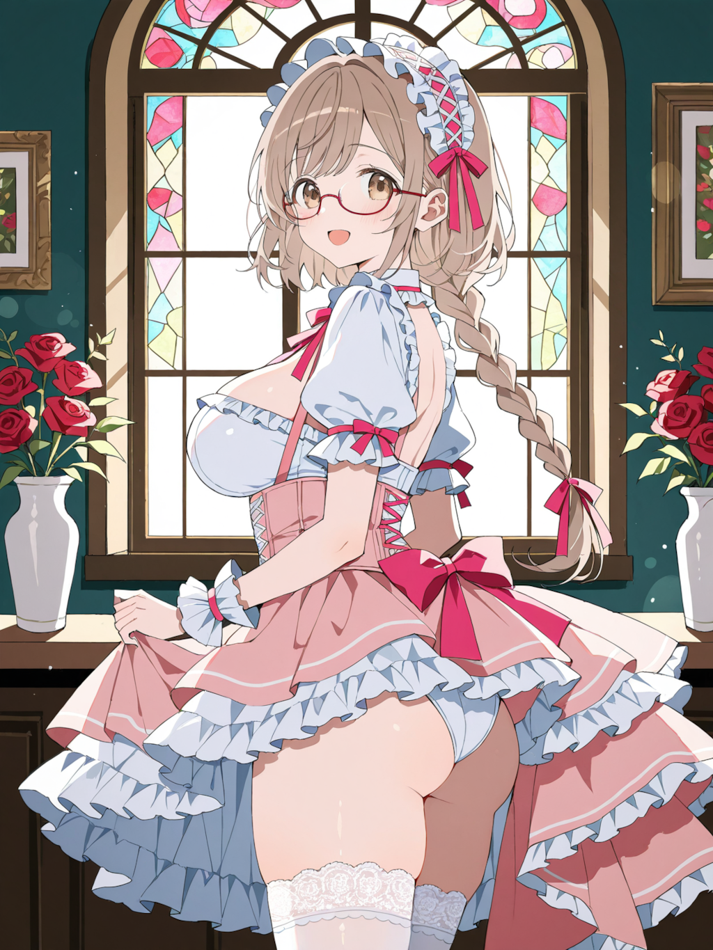 三つ編み恵ちゃん（舞ちゃんじゃ無いよ！）