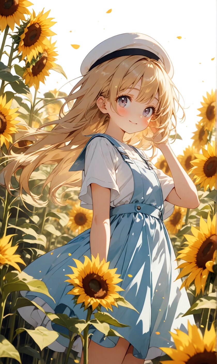 向日葵 | の人気AIイラスト・グラビア