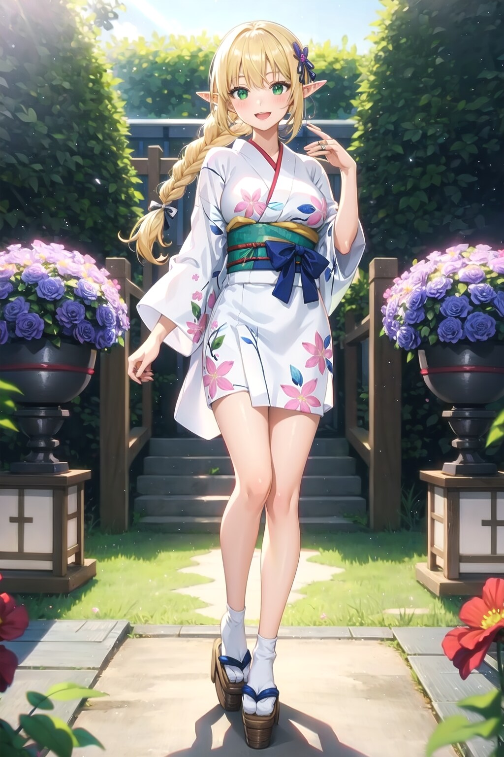 ミニ浴衣にこだわりました