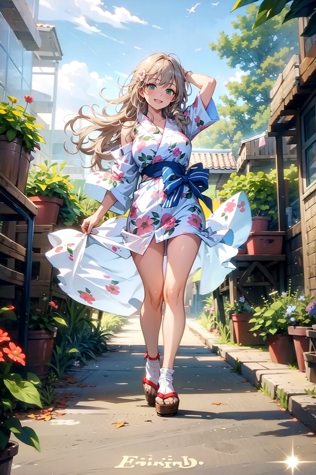 ミニ浴衣にこだわりました