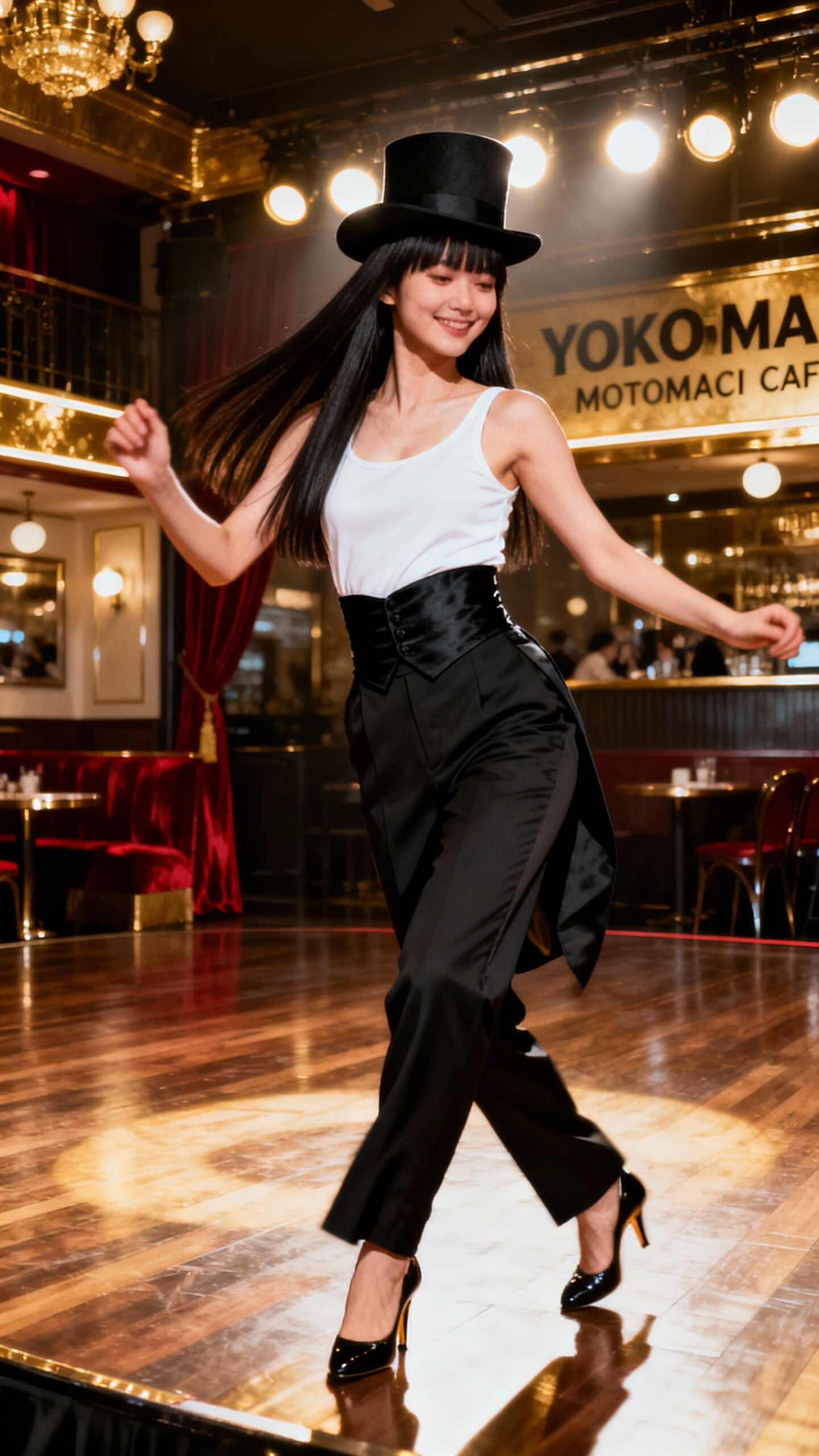 かっこかわいいダンサー白鳥英美梨の元町カフェ Guillaume 定期公演