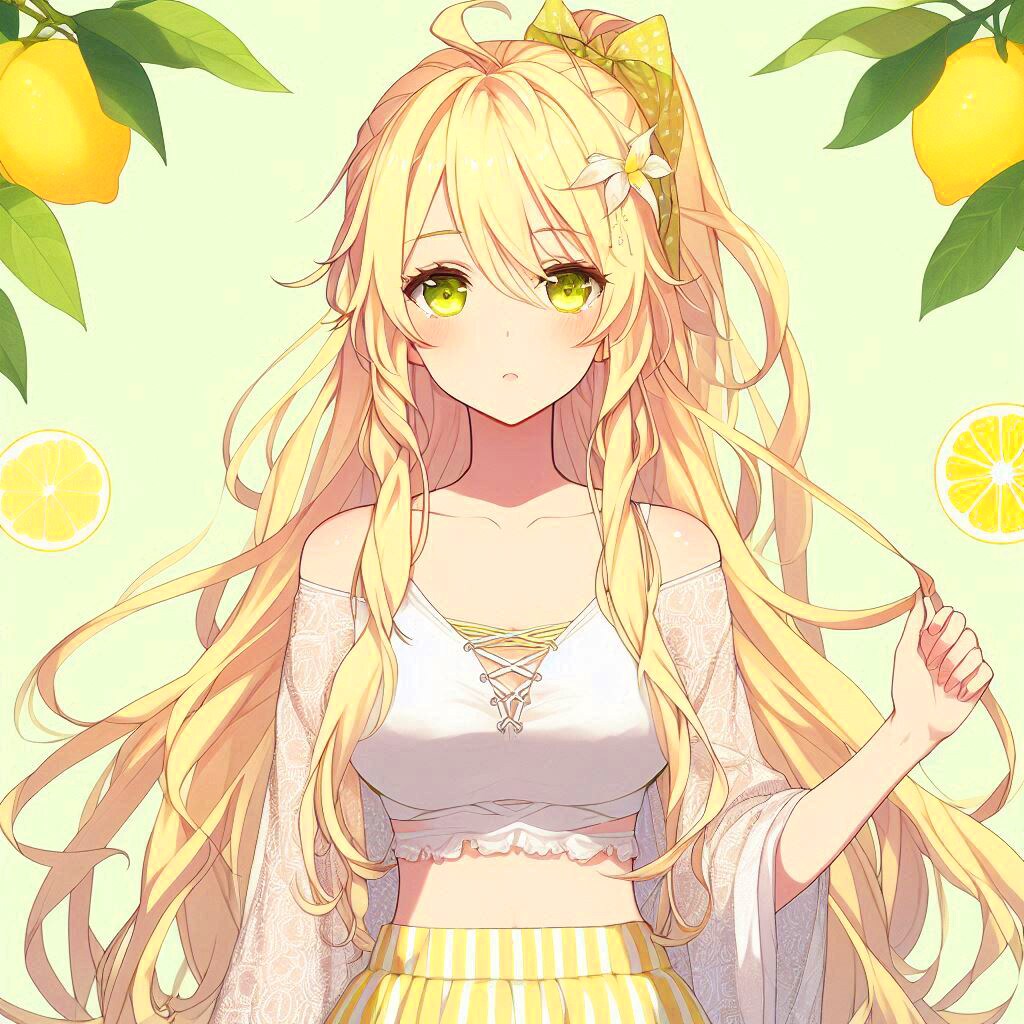 レモンとポニーテール少女＊(13枚)