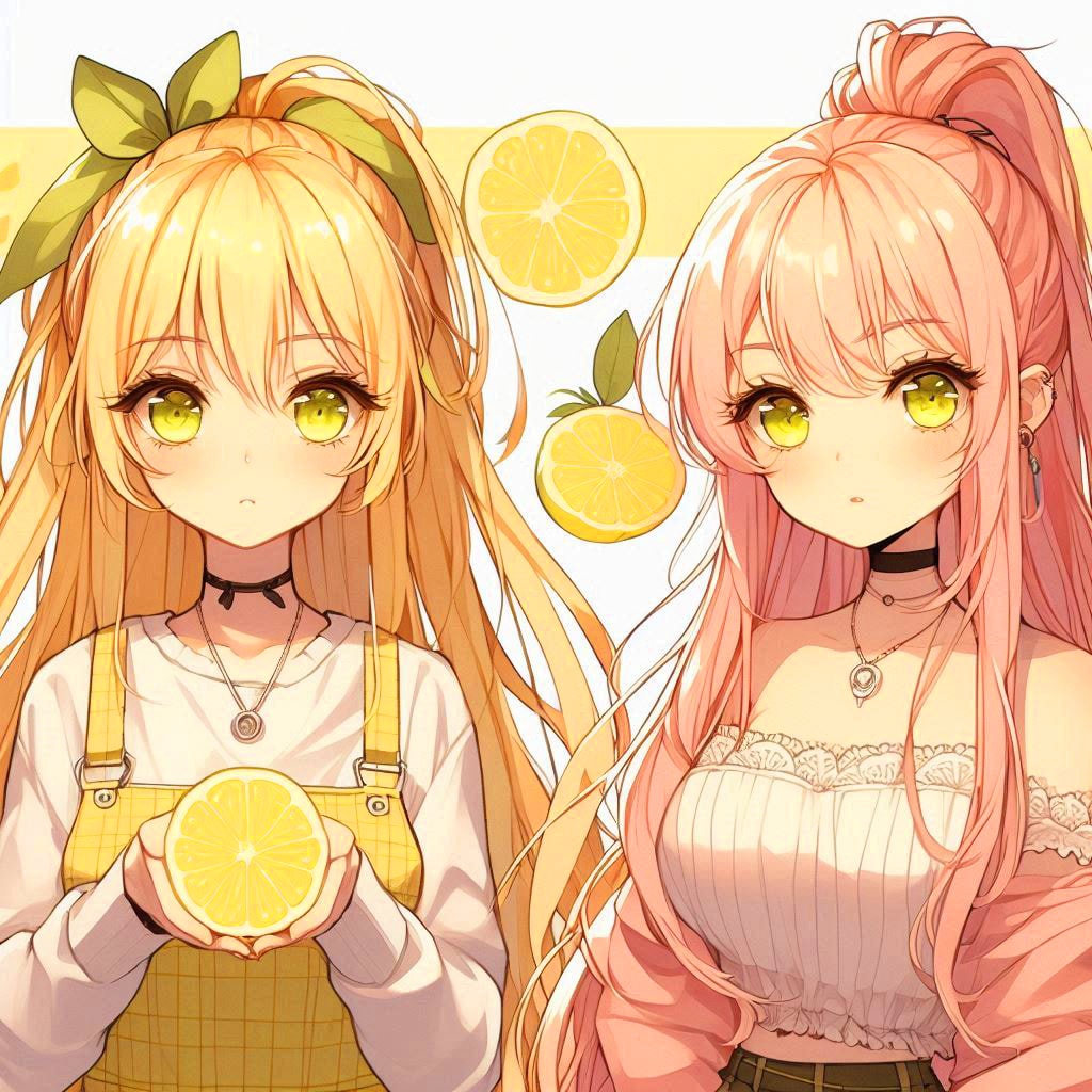 レモンとポニーテール少女＊(13枚)