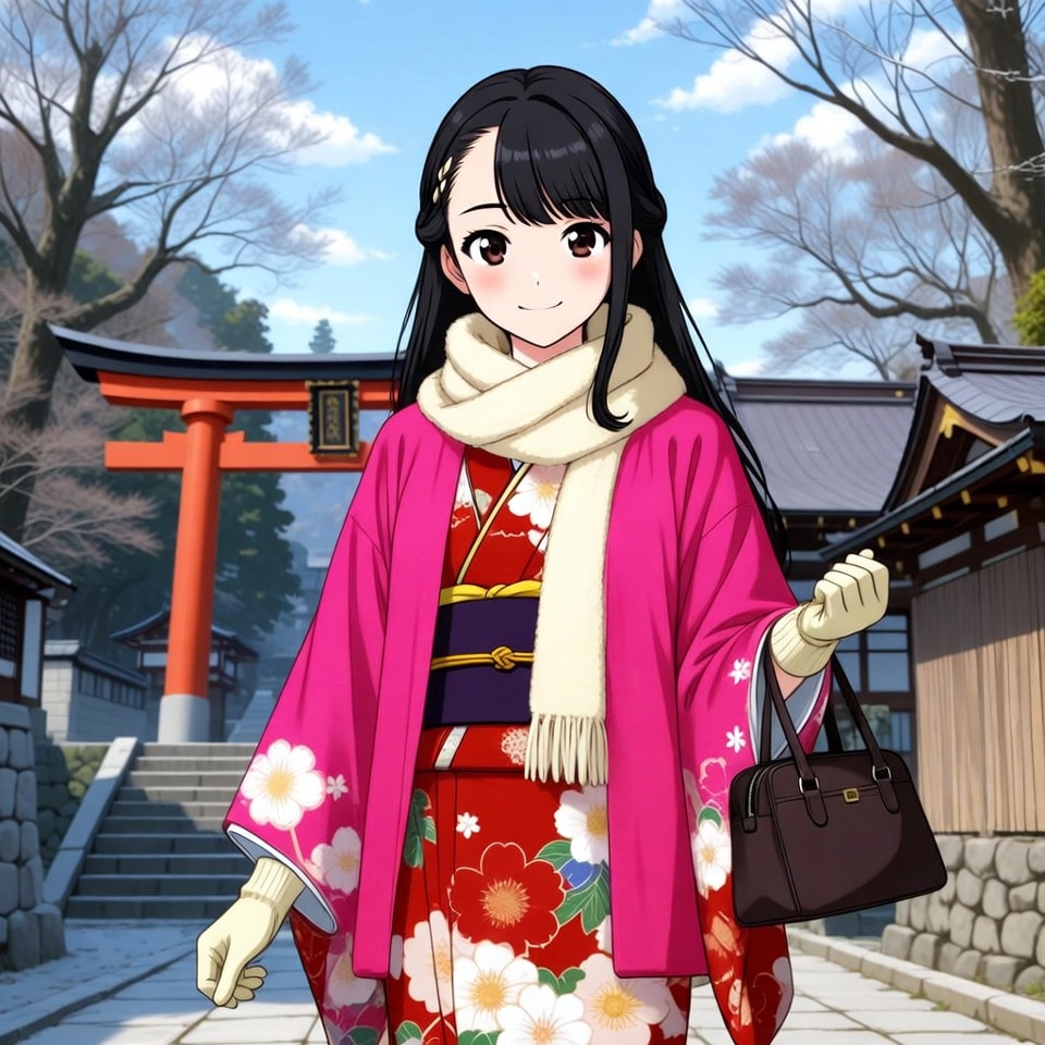 はつもうで | の人気AIイラスト・グラビア