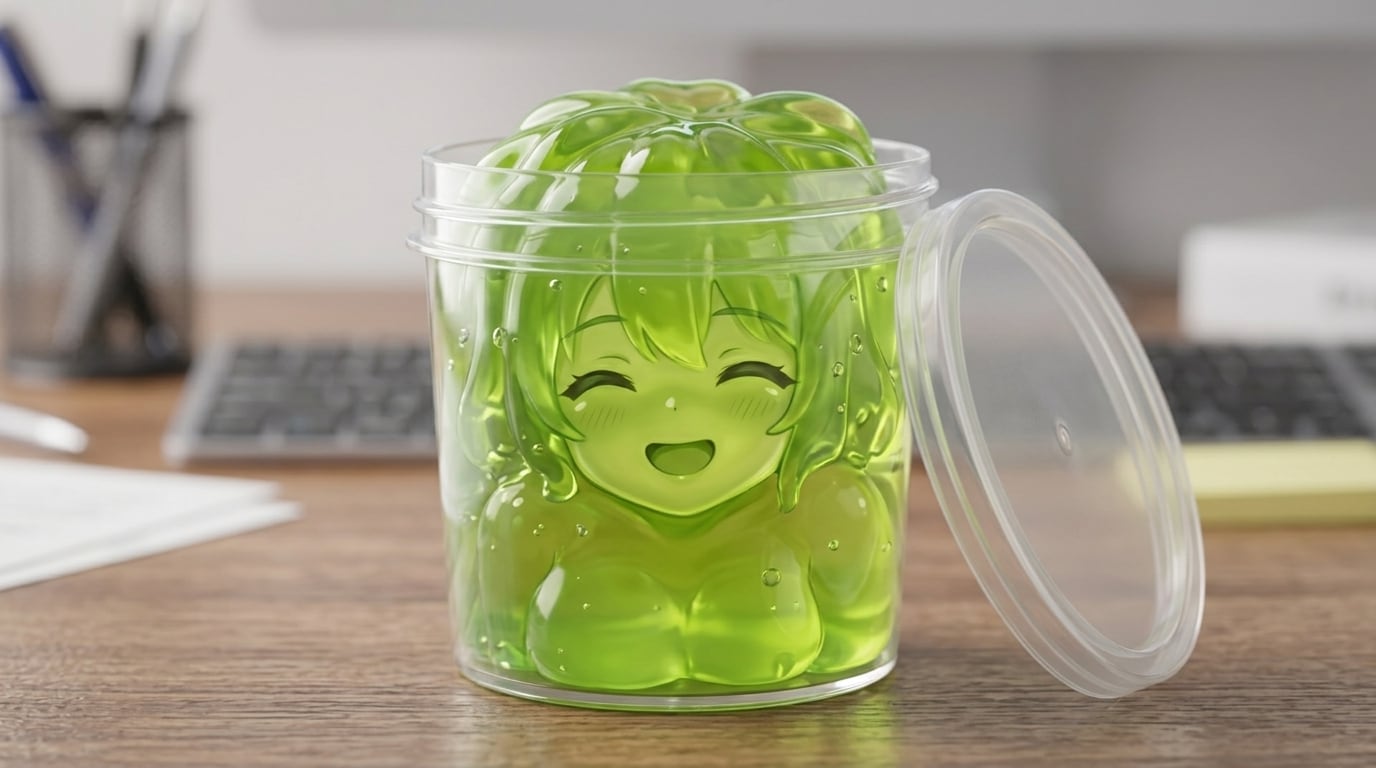 スライム娘のスクイーズ