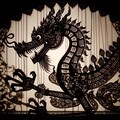 ドラゴンの影絵 6枚目