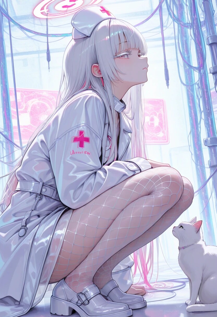 「どこから来たの？...少しだけなら、ここにいていいよ。」