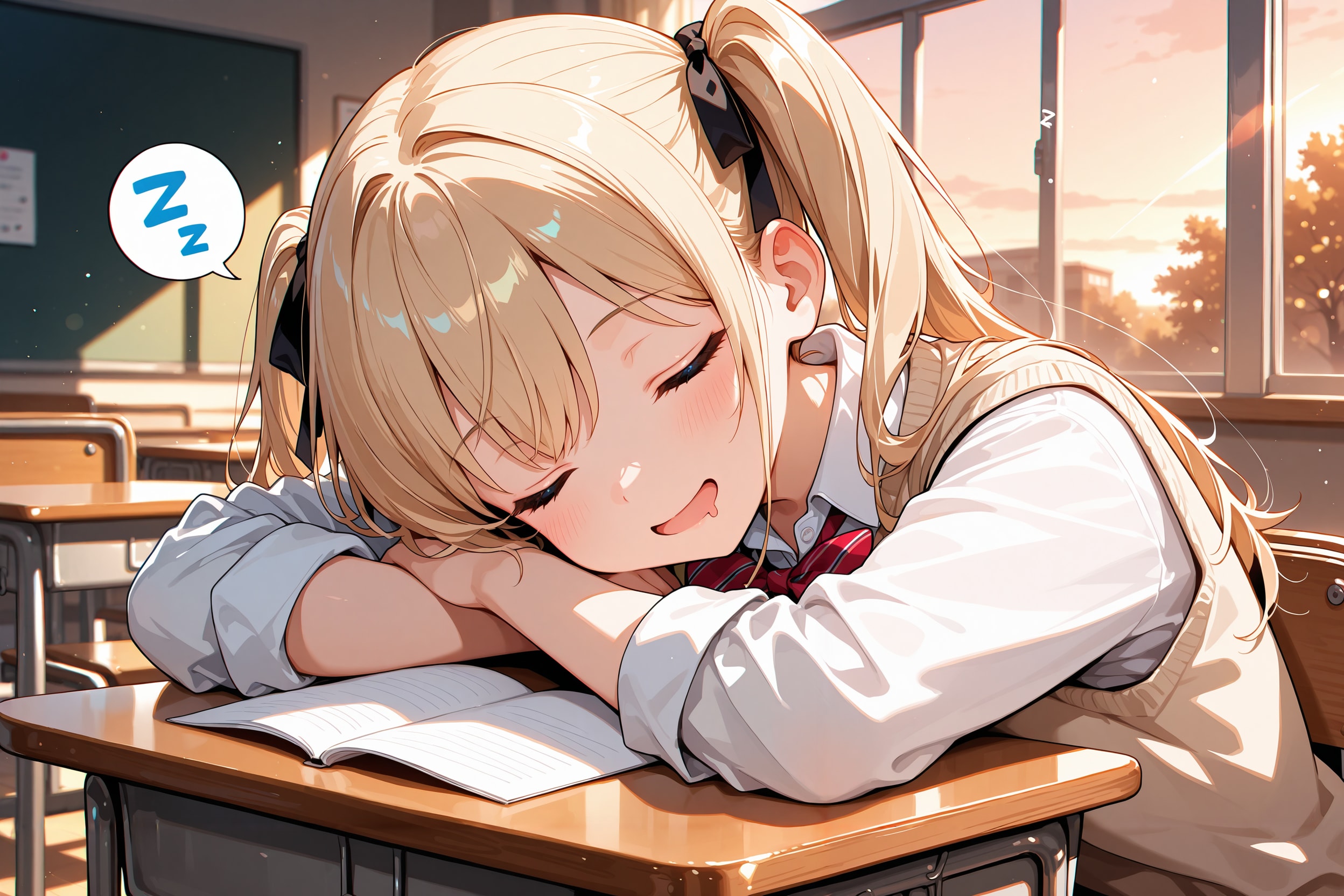 居眠りzzz | の人気AIイラスト・グラビア