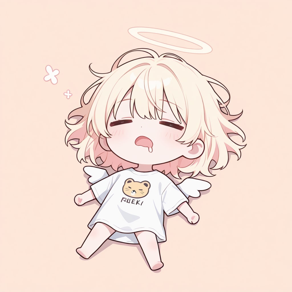 やるきゼロ=q=駄天使ちゃんスタンプ（もどき）