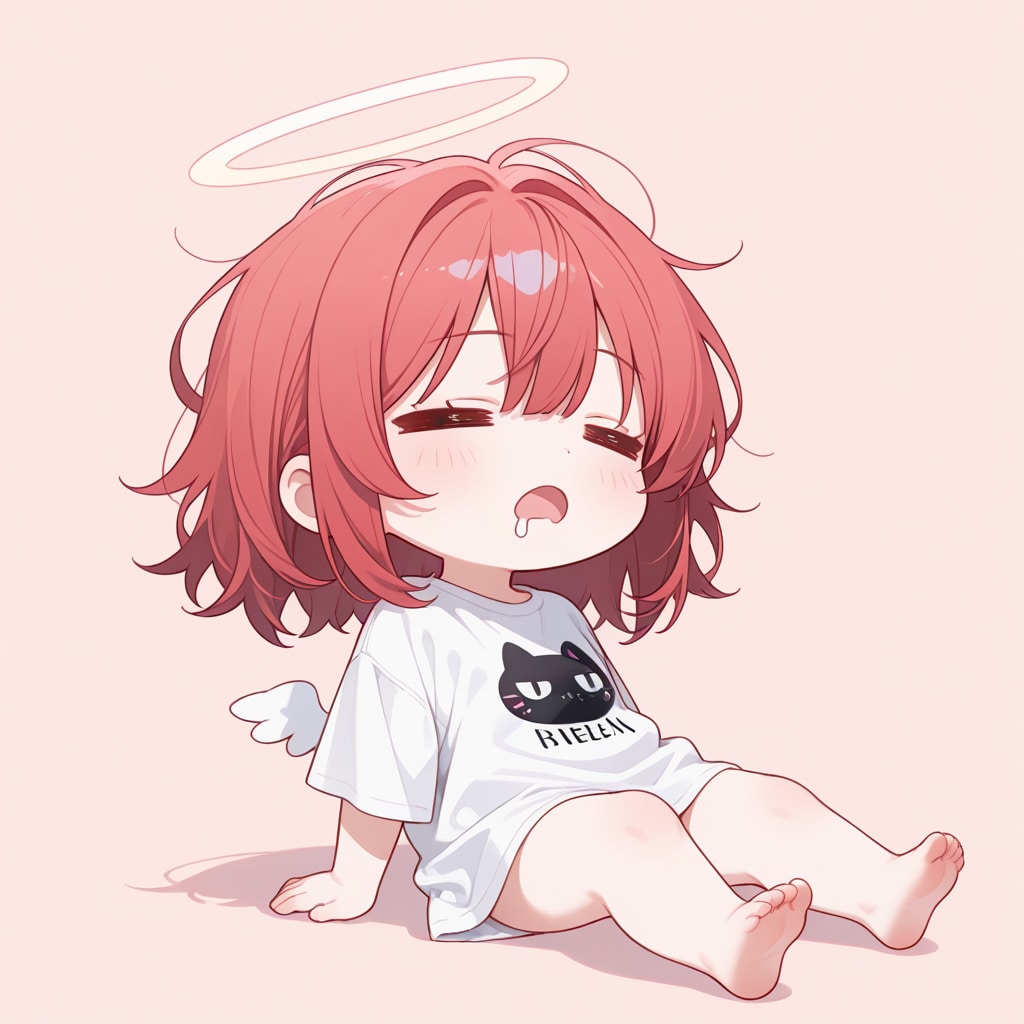 やるきゼロ=q=駄天使ちゃんスタンプ（もどき）