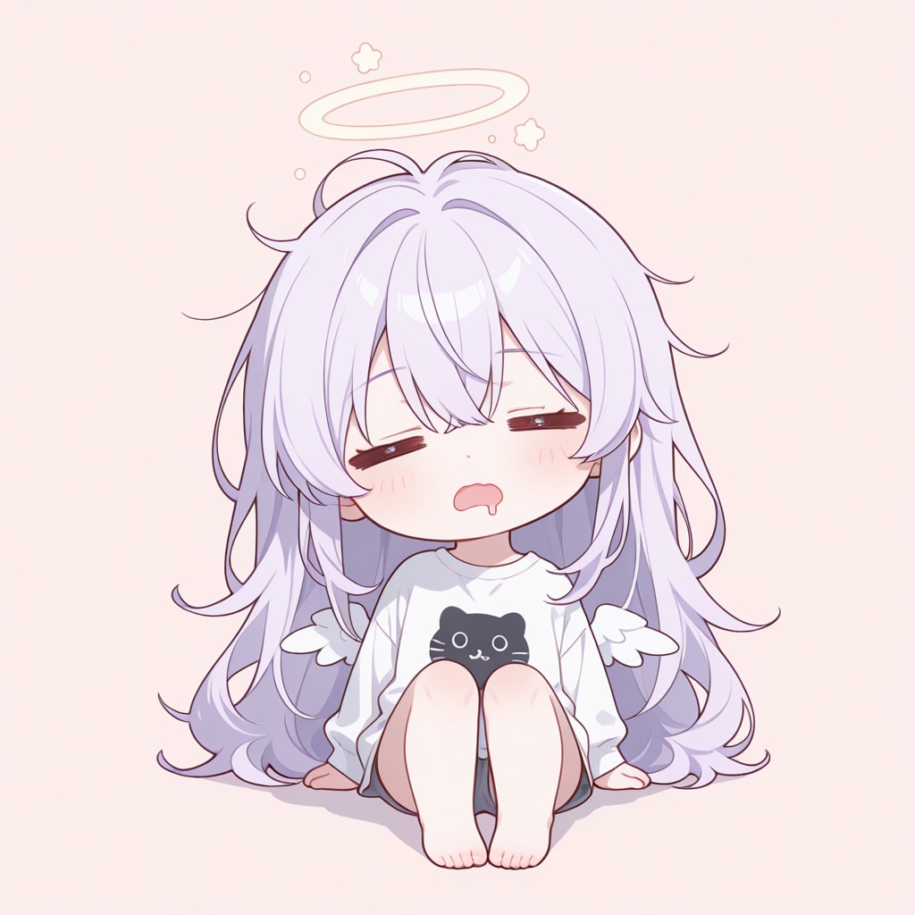 やるきゼロ=q=駄天使ちゃんスタンプ（もどき）