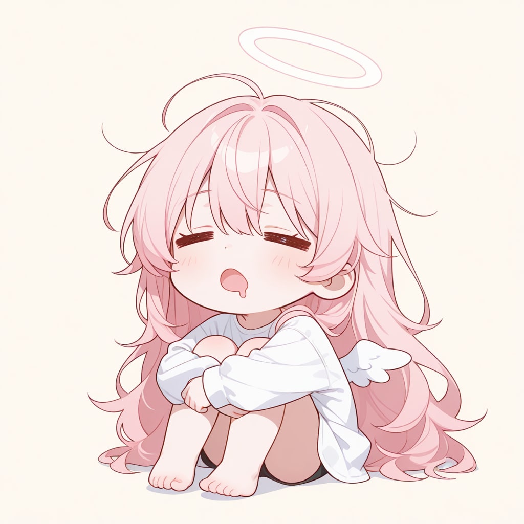 やるきゼロ=q=駄天使ちゃんスタンプ（もどき）