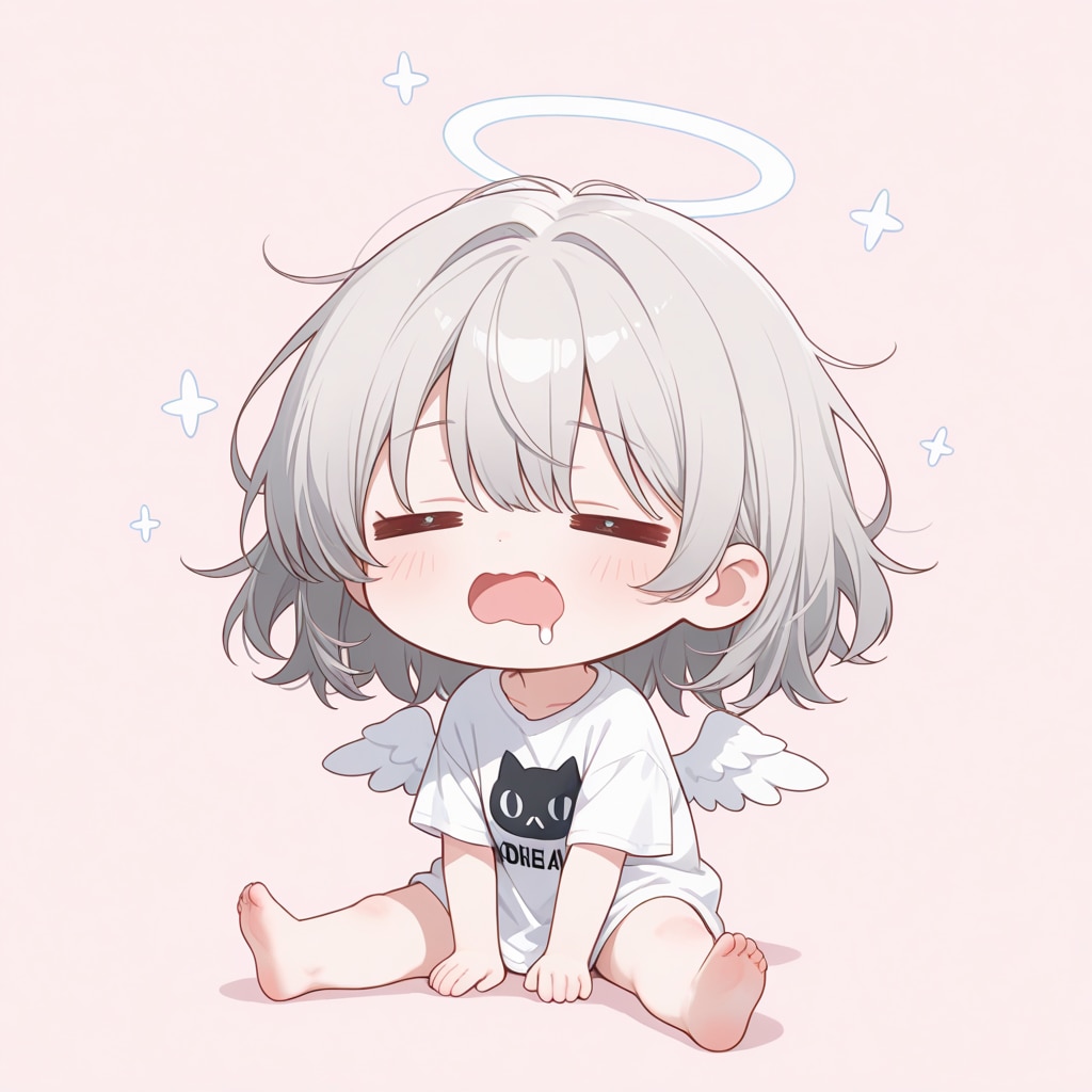 やるきゼロ=q=駄天使ちゃんスタンプ（もどき）