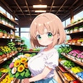フラワーショップに来ました2 2枚目