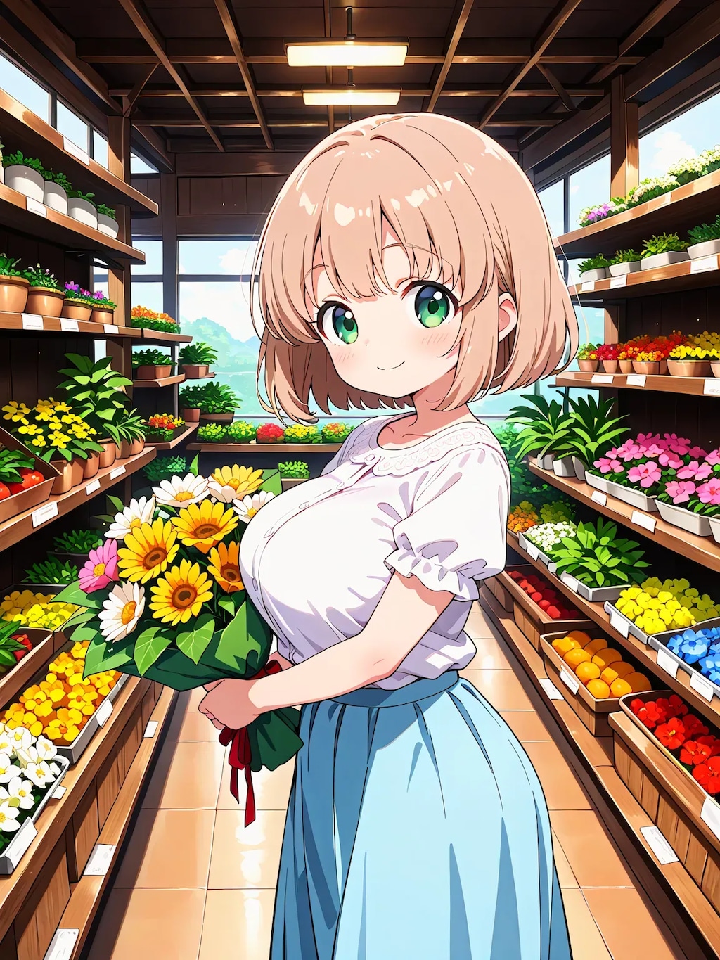 フラワーショップに来ました2