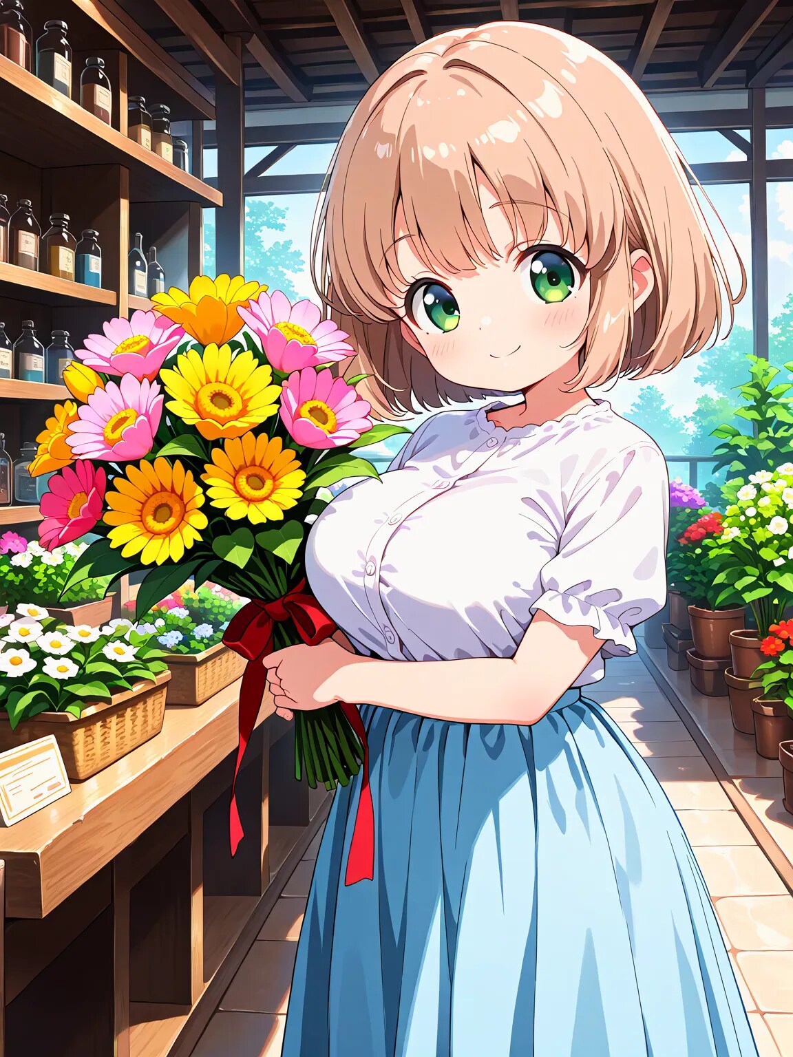 フラワーショップに来ました2