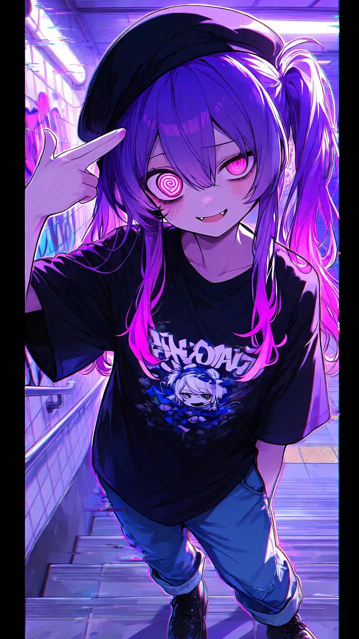 👉/🟪 | の人気AIイラスト・グラビア