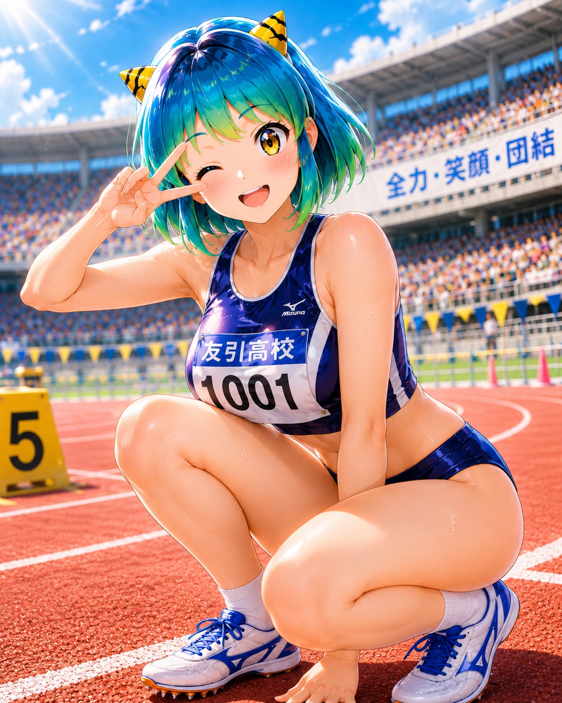 陸上部のラムちゃん3