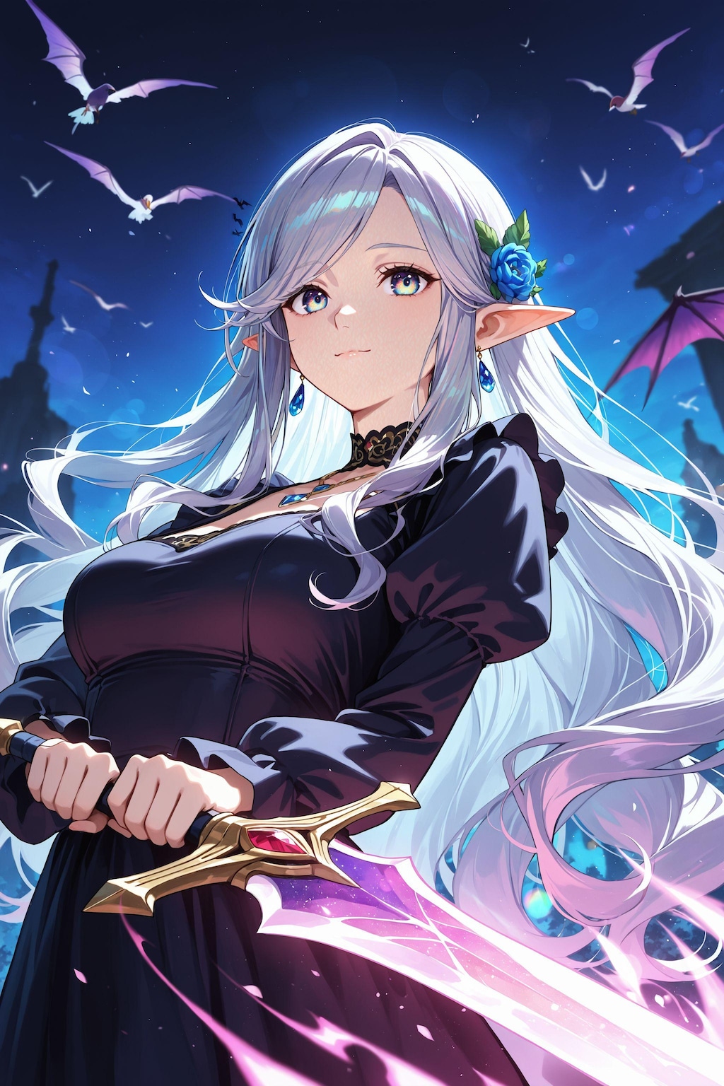 ヴァンパイアのリリスさん♪（戦闘モード）
