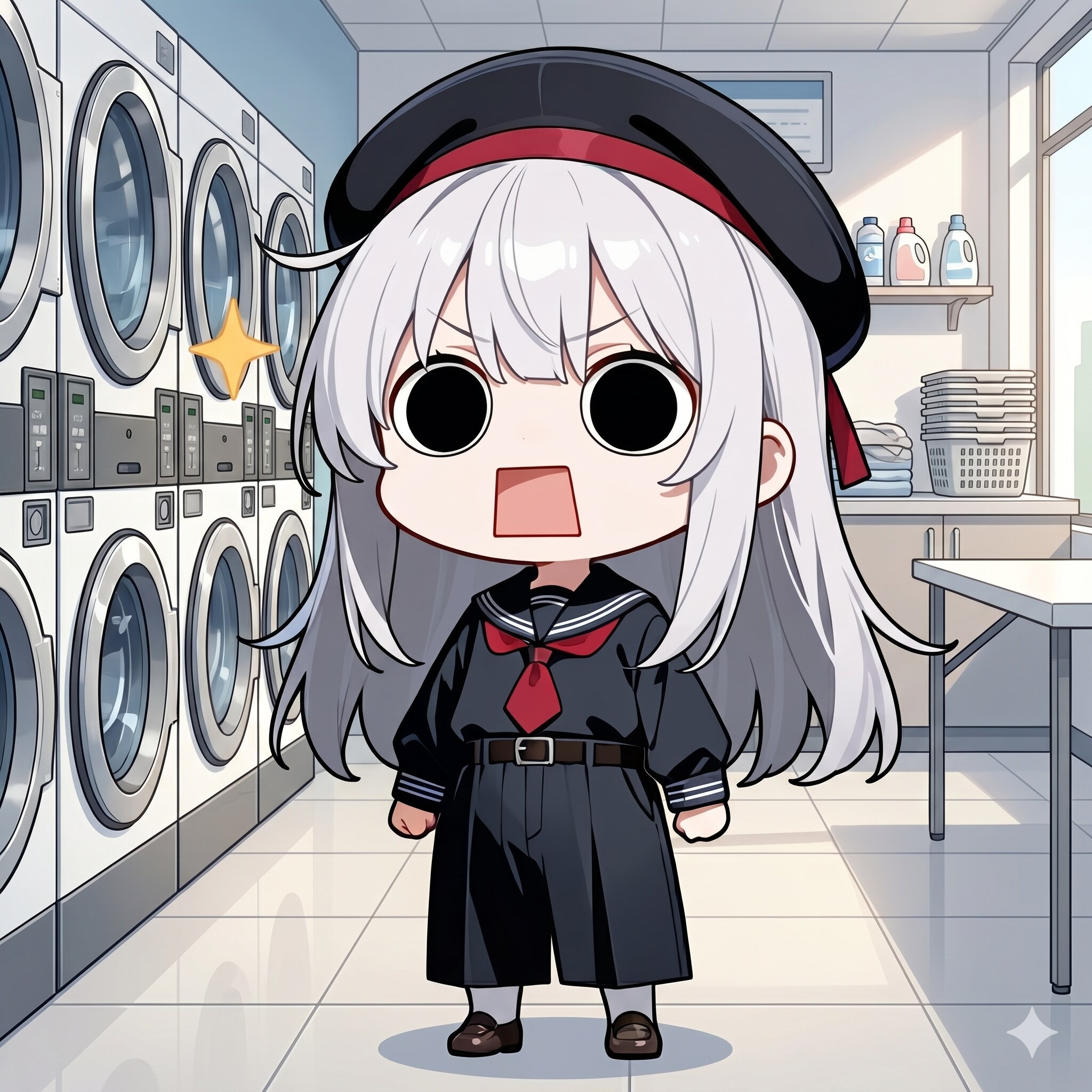 コインランドリーえらいこっちゃ嬢 | の人気AIイラスト・グラビア