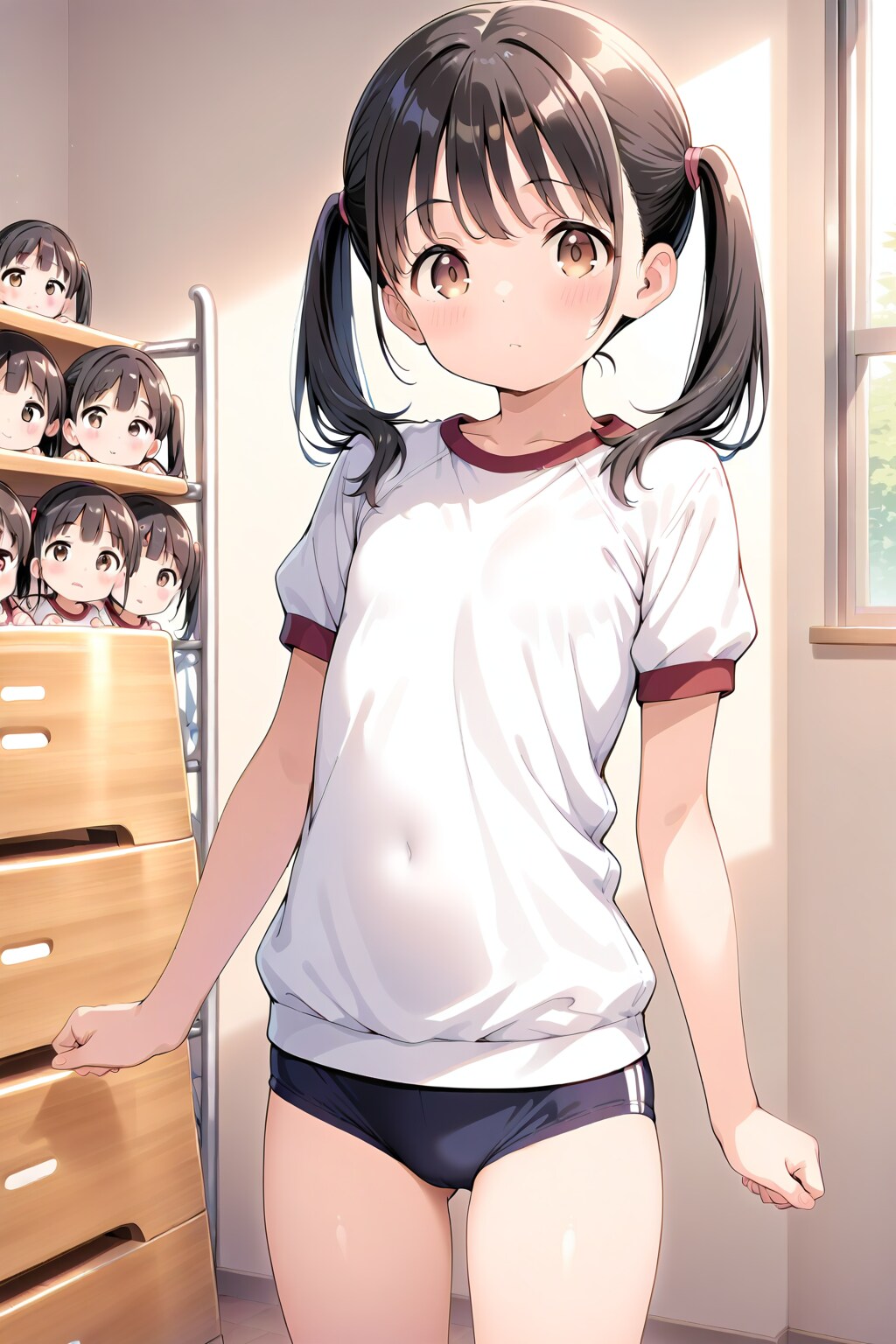 体操服美少女