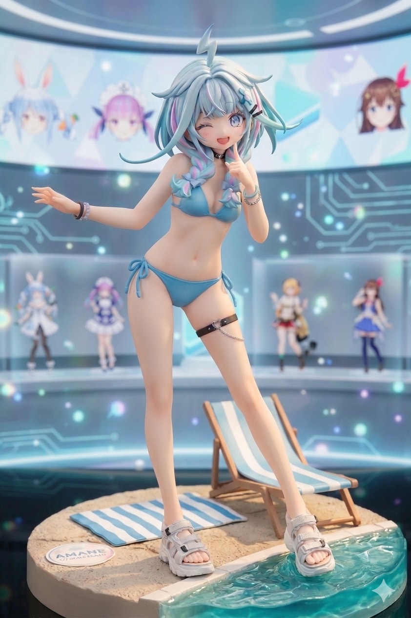 ホロライブ水着フィギュア６