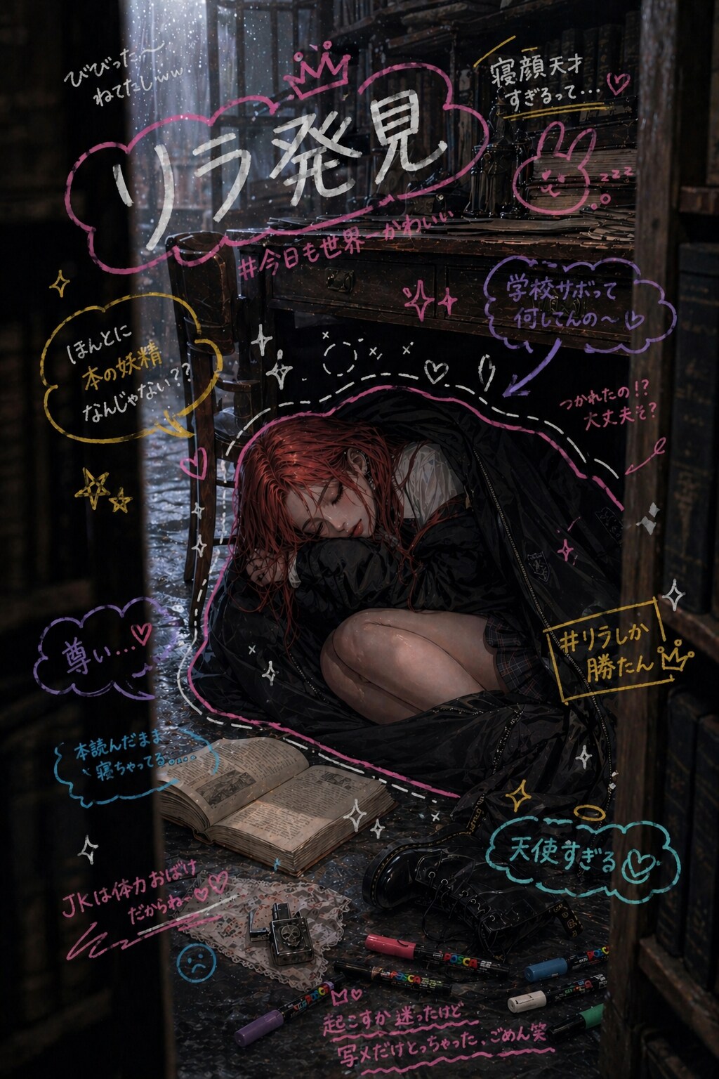 手書き加工.. | の人気AIイラスト・グラビア