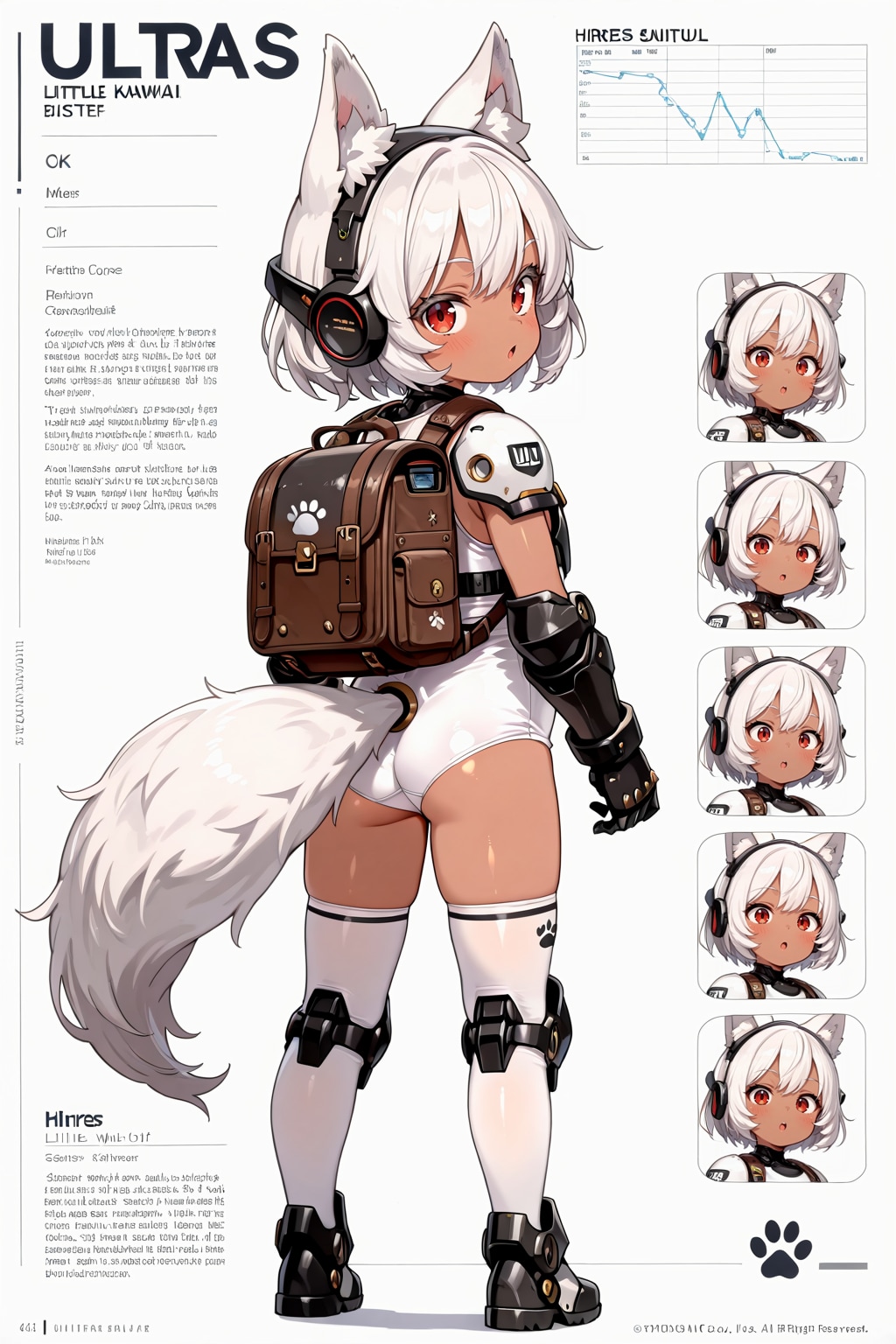 狼耳民族・ヴァイスアイン装備