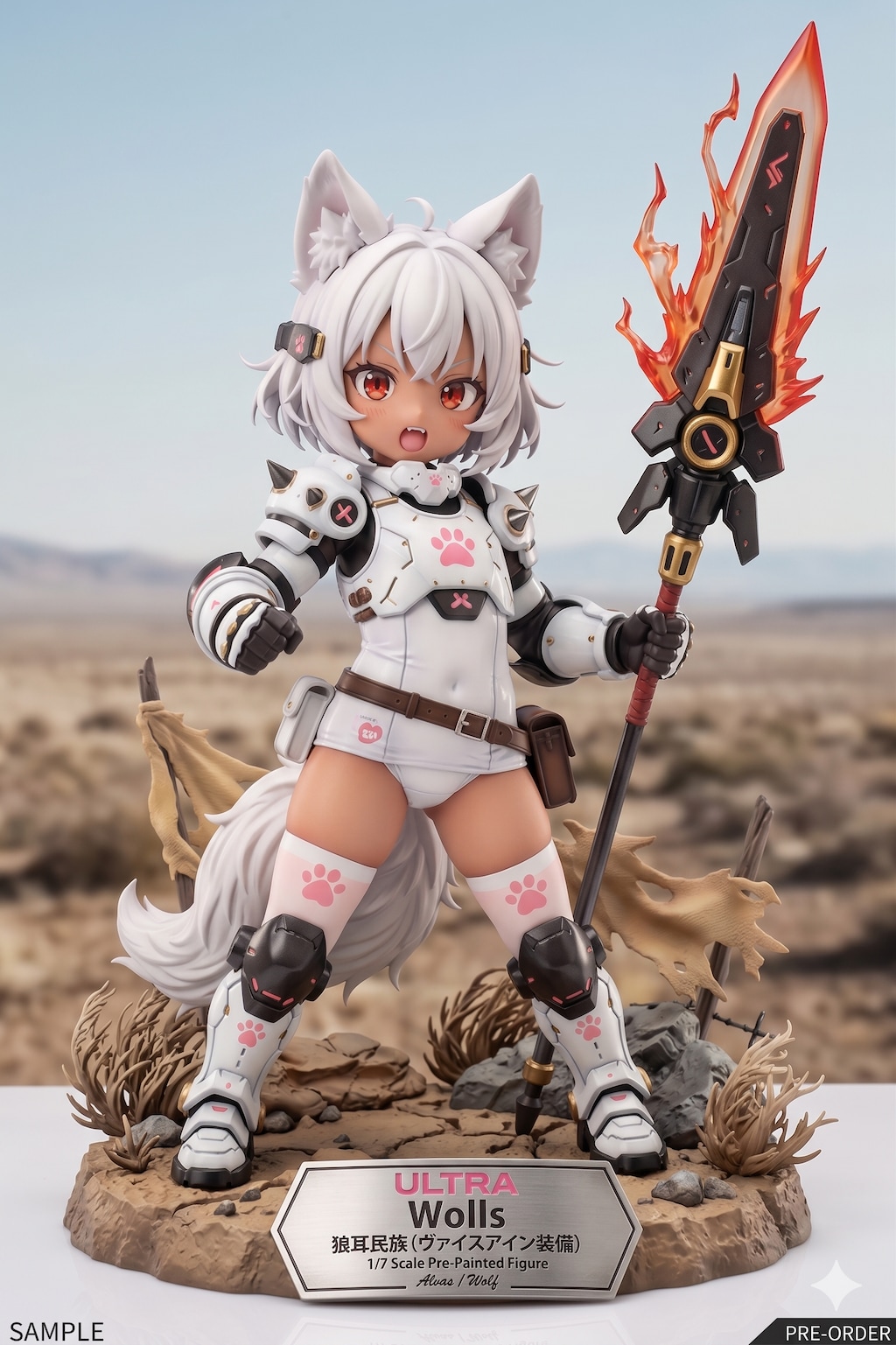 狼耳民族・ヴァイスアイン装備