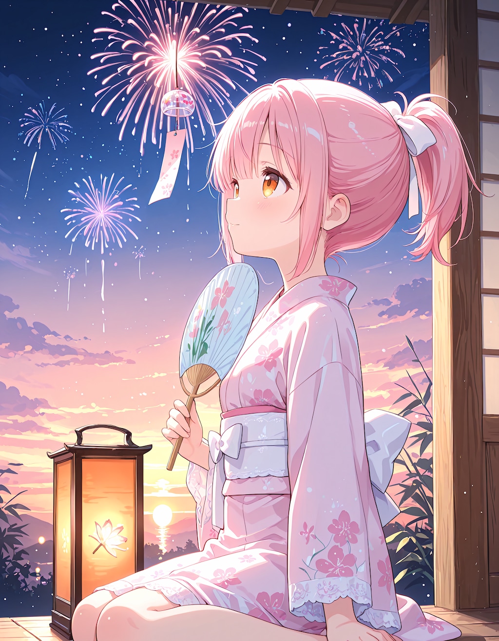 空に咲く大輪の花火