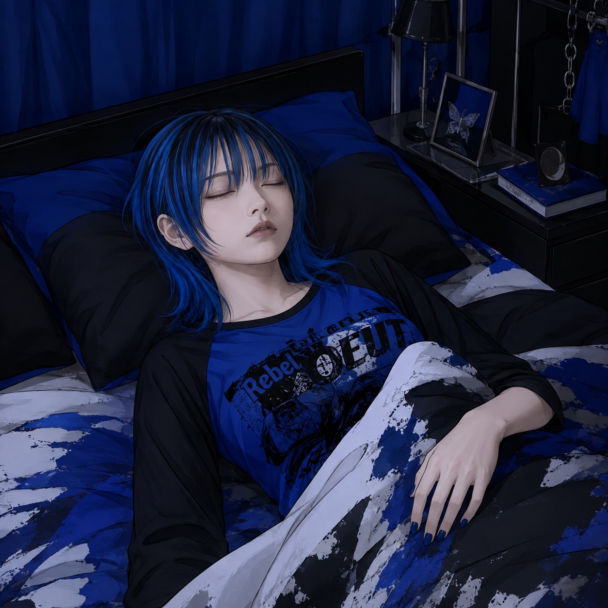 おやすみ🌙（あおい） | の人気AIイラスト・グラビア