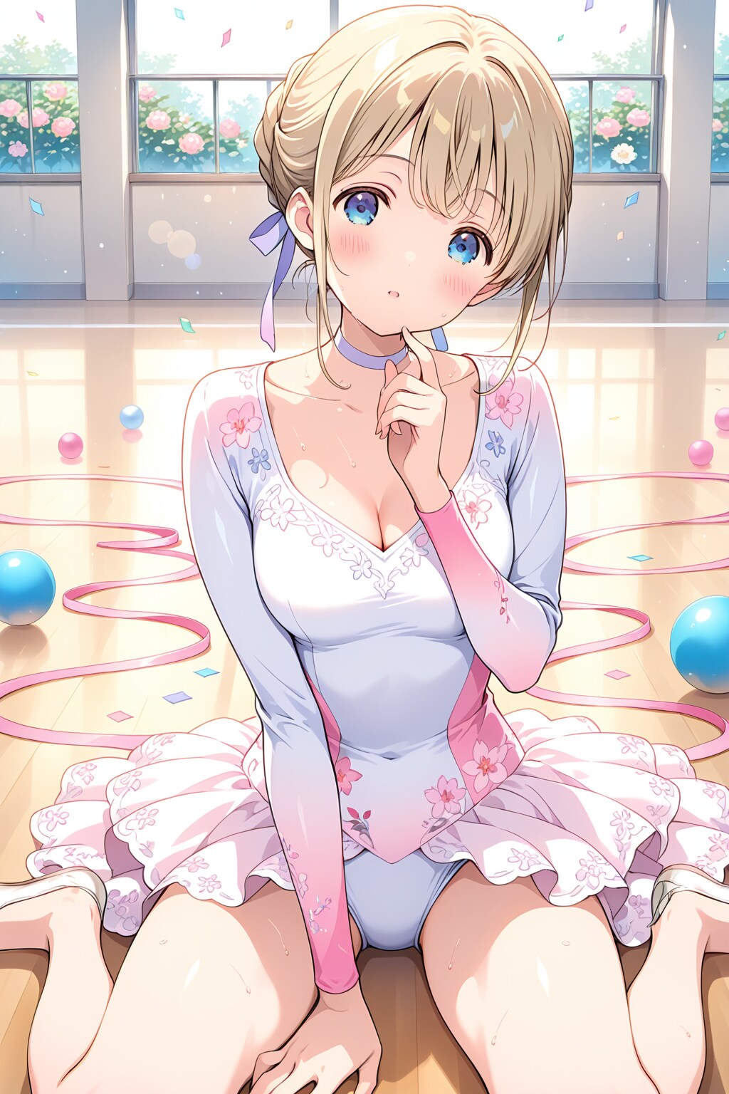 新体操の魅力ですか？