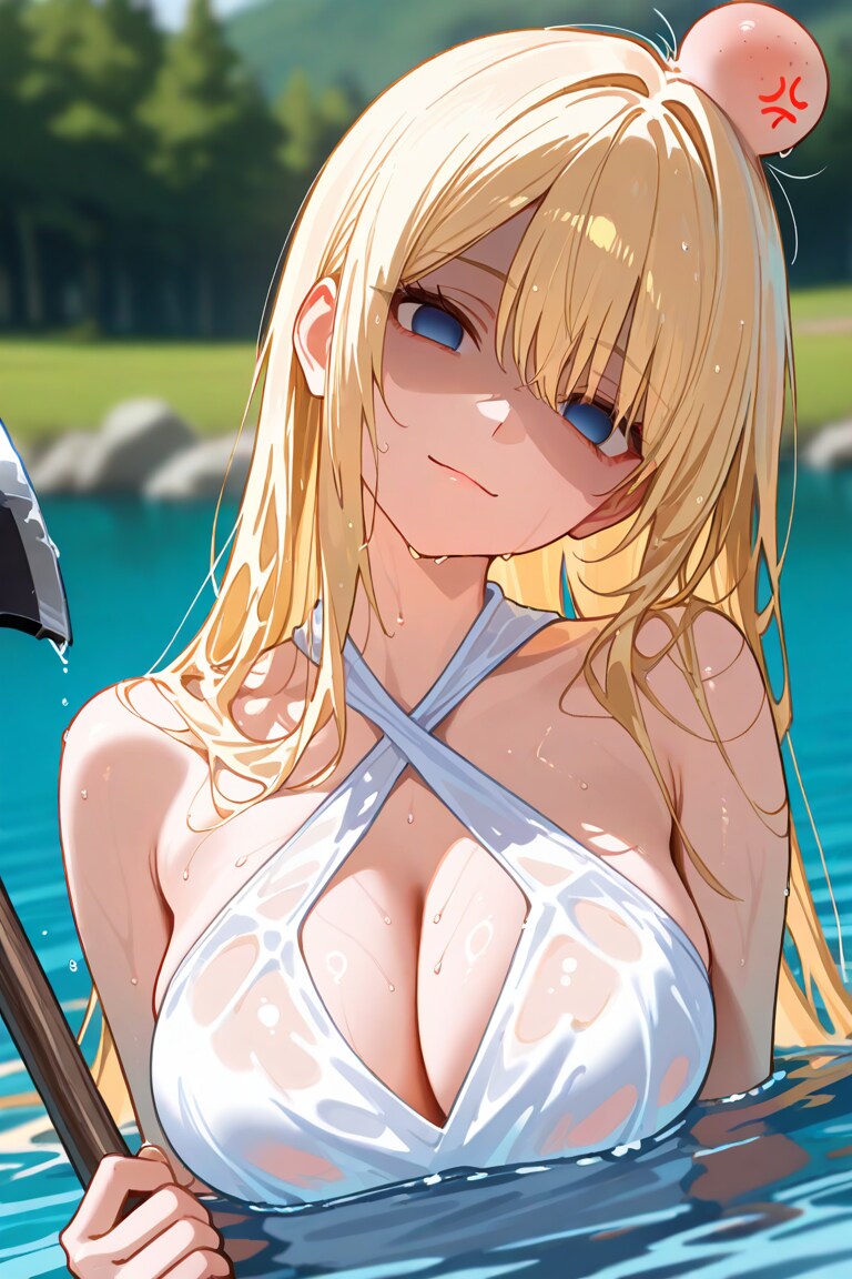 貴方この斧落としましたね？💢