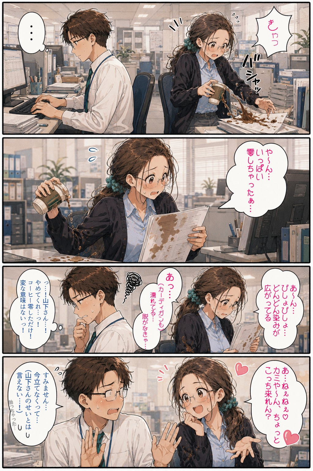 わざとやってる？芽衣子さん