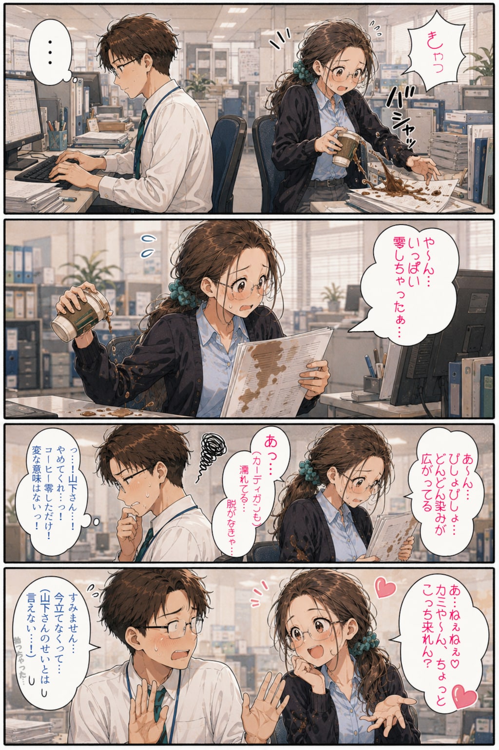 わざとやってる？芽衣子さん