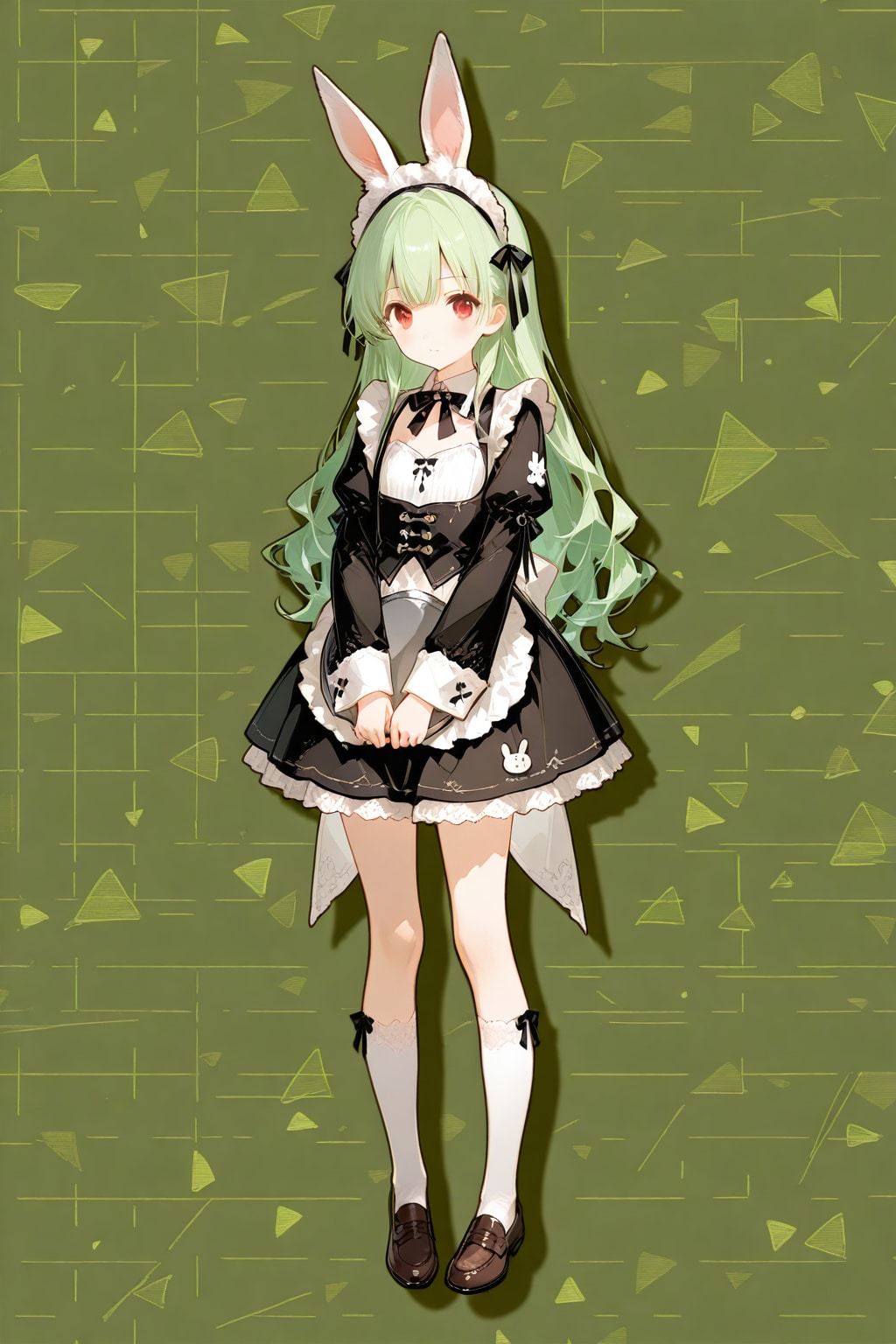 うさ耳のメイド