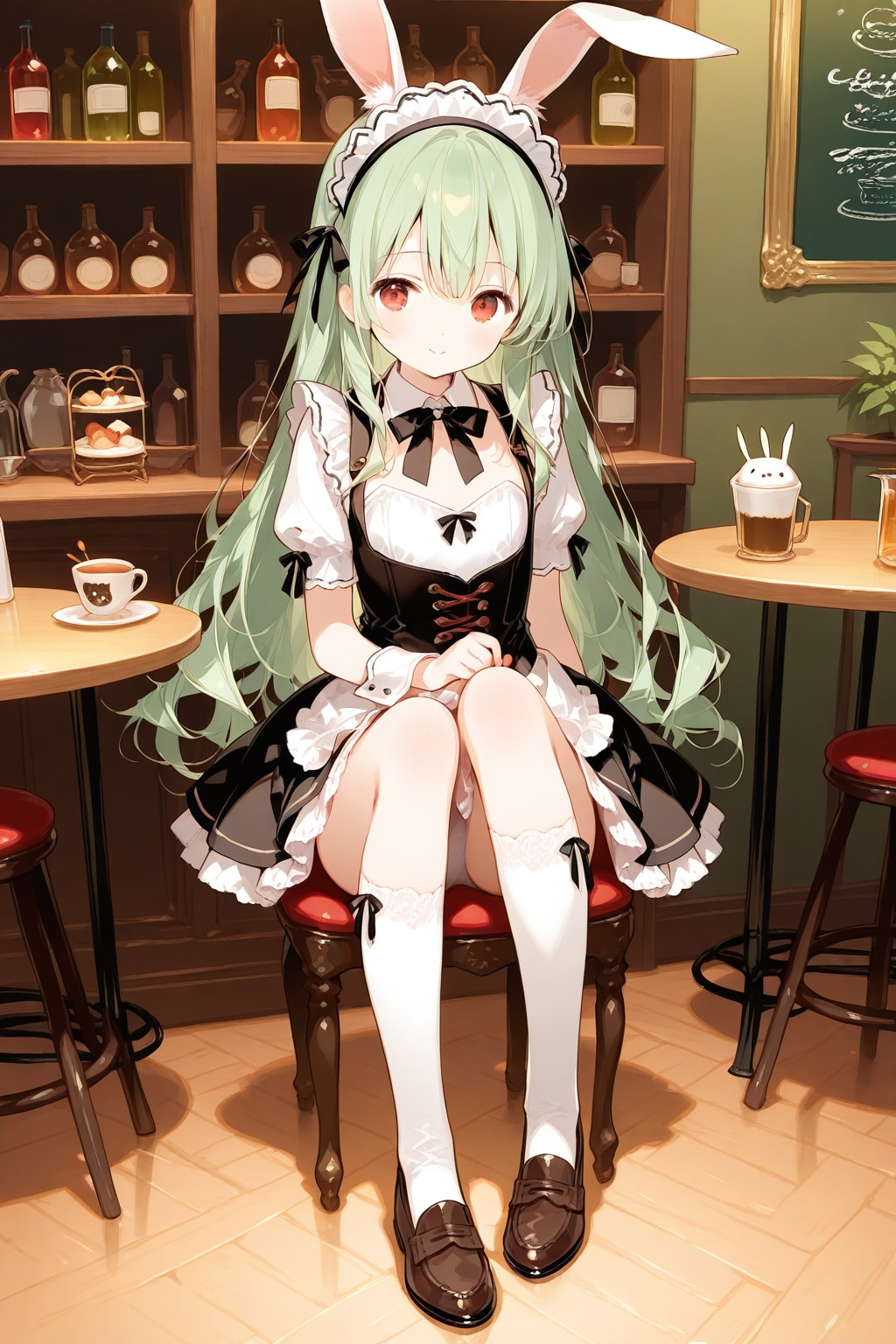 うさ耳のメイド