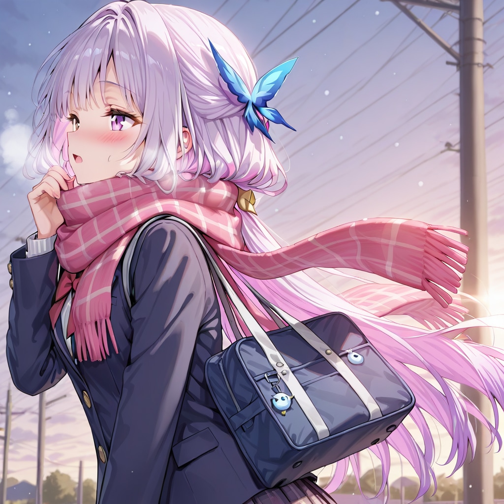 ねむちゃん057～新学期～ | の人気AIイラスト・グラビア