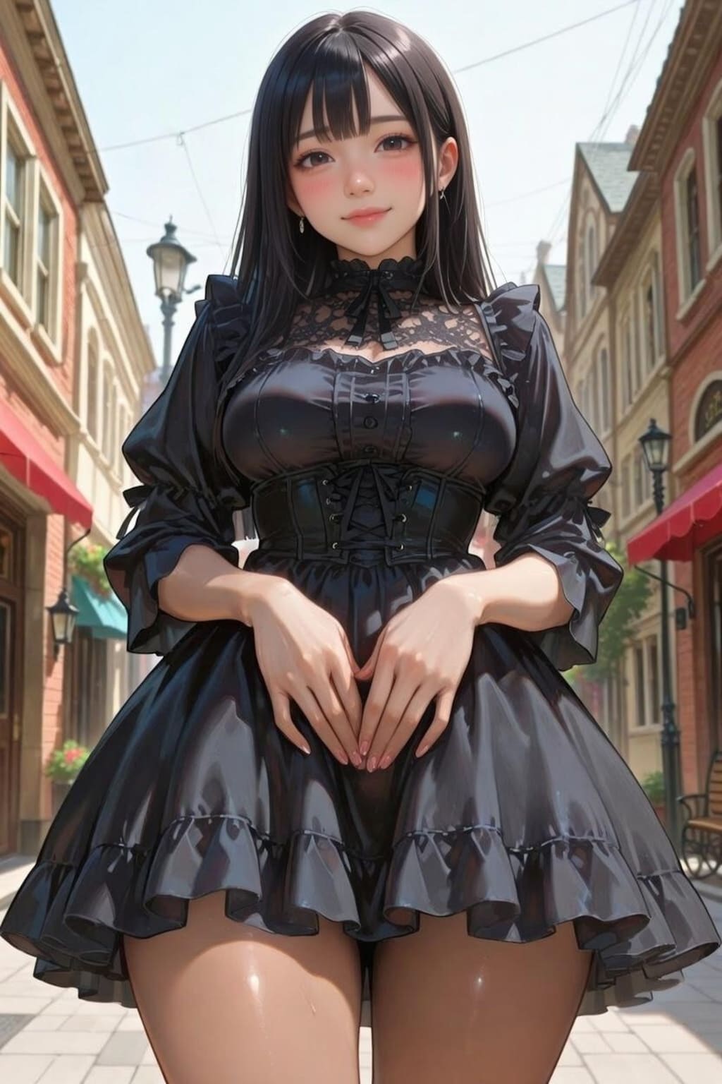 褐色ゴスちゃん（リアル風）