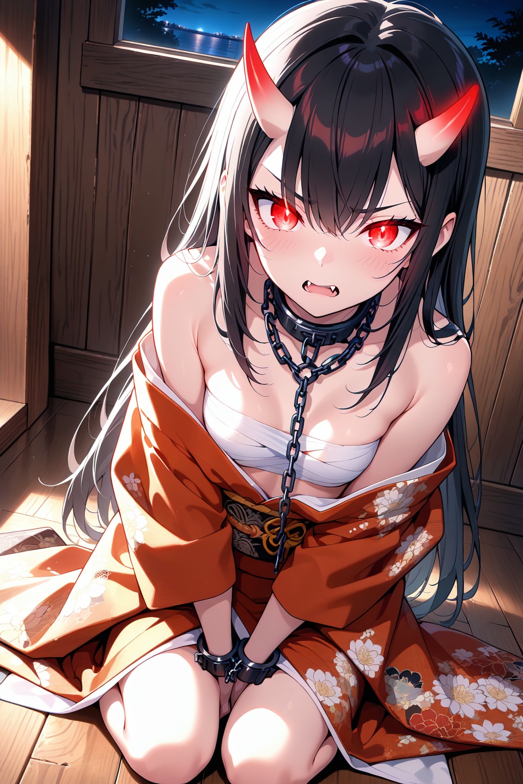 鬼娘捕まえた　二人目 | の人気AIイラスト・グラビア