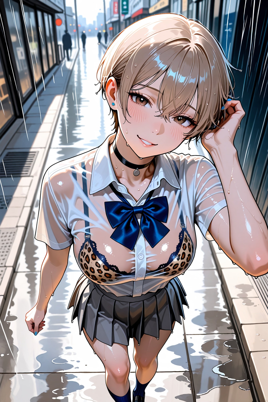 濡れ透け過ぎぃ！！