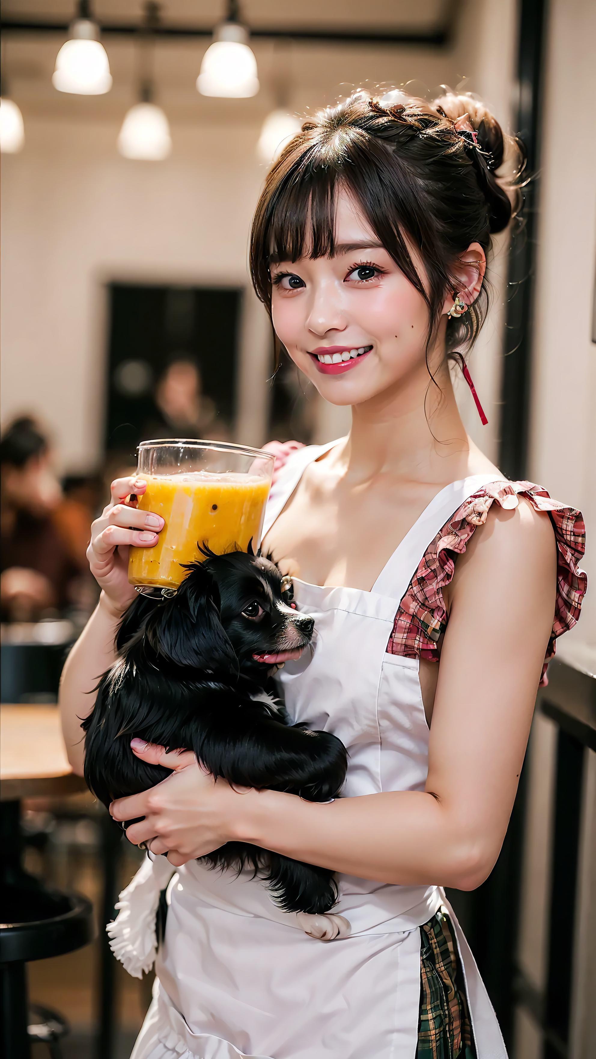 ビタミンスムージーとワンちゃんお待たせしました