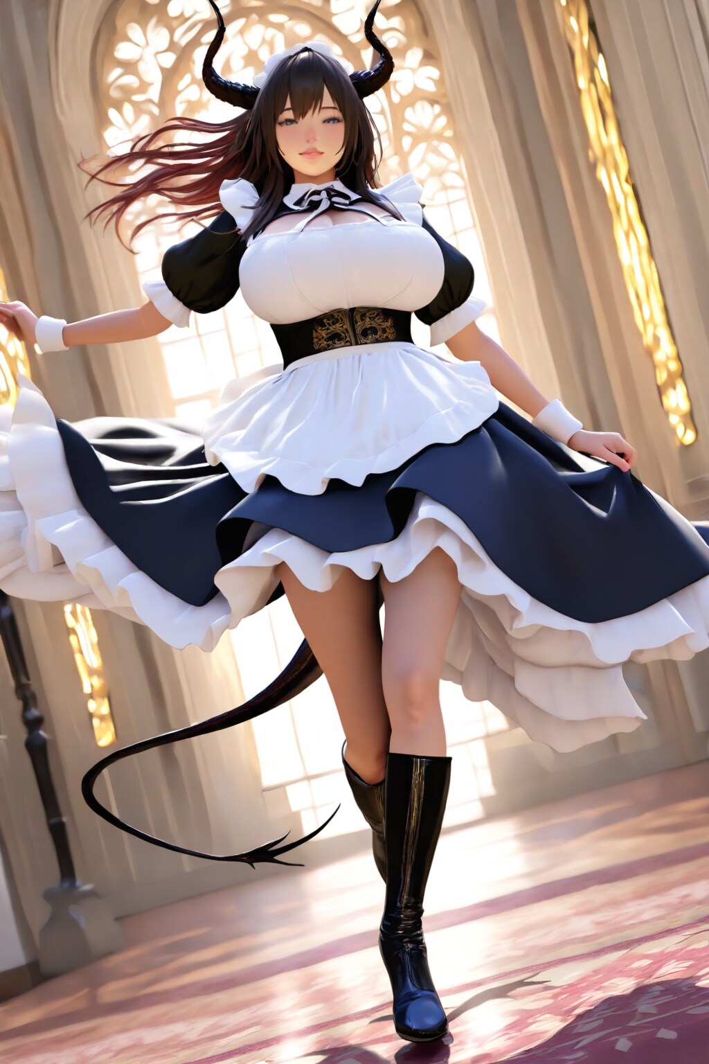 ドラゴンハーフ娘のフィギュア化　ープロンプトお借りしましたー