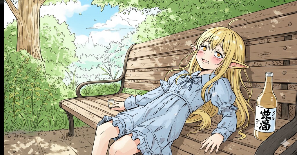 ギャンブル依存エルフ (やさぐれエルフ14)