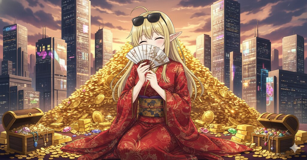 ギャンブル依存エルフ (やさぐれエルフ14)