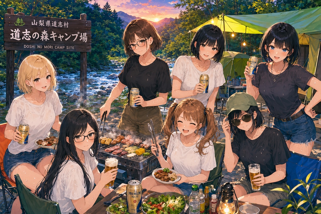 うちの子キャンプ
